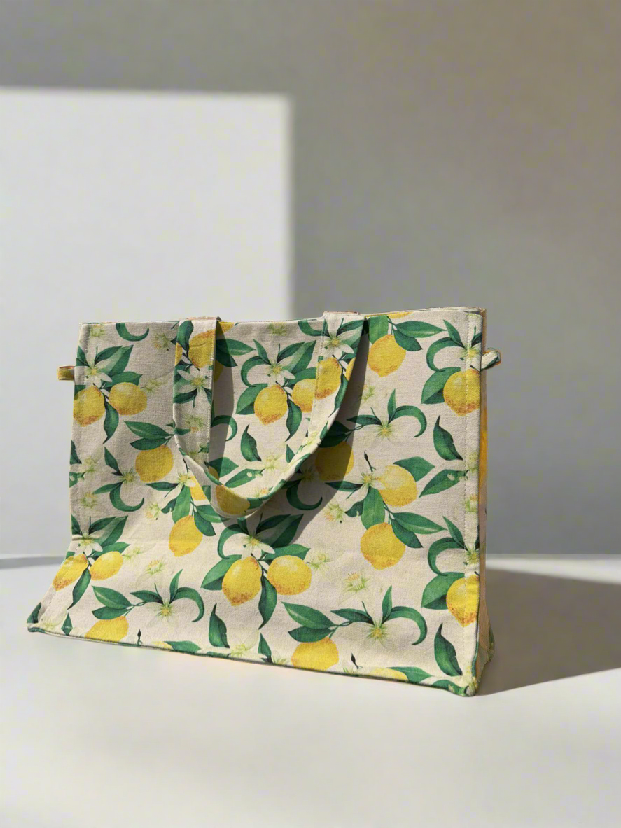 Sac Maïa XXL citrons