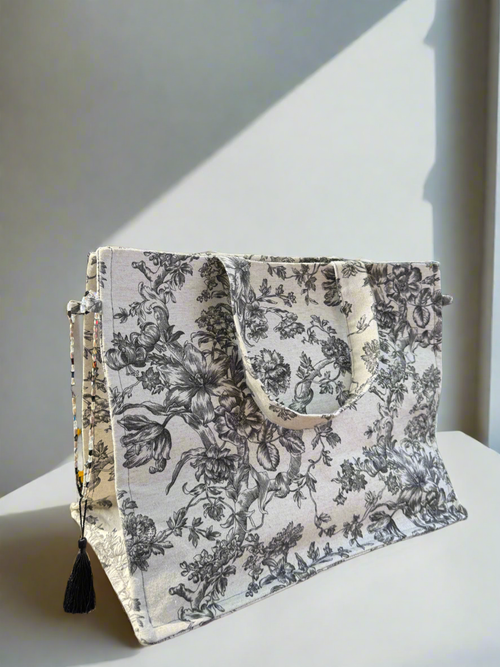 Sac  Maïa XXL Fiori Noir