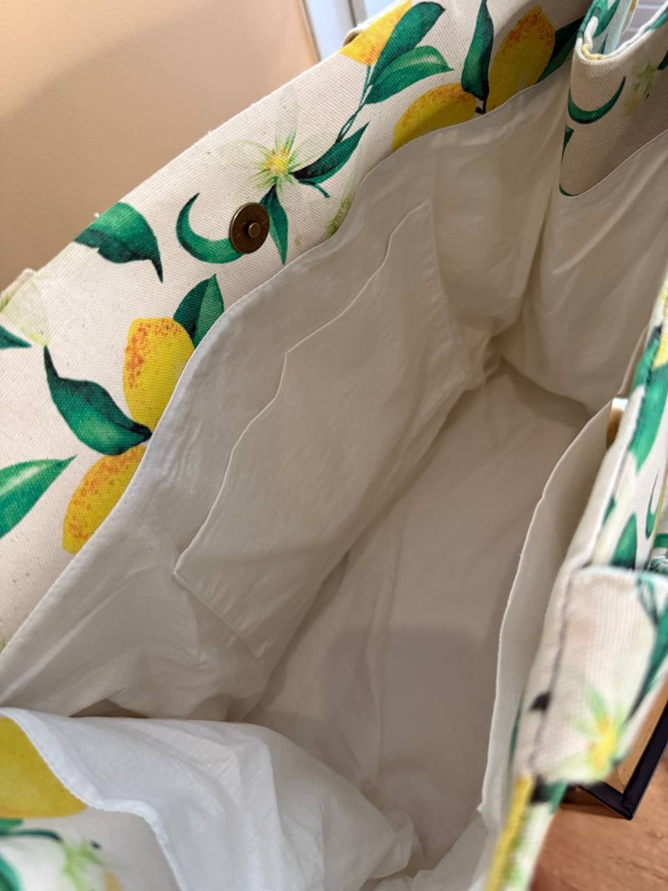 Sac Maïa XXL citrons