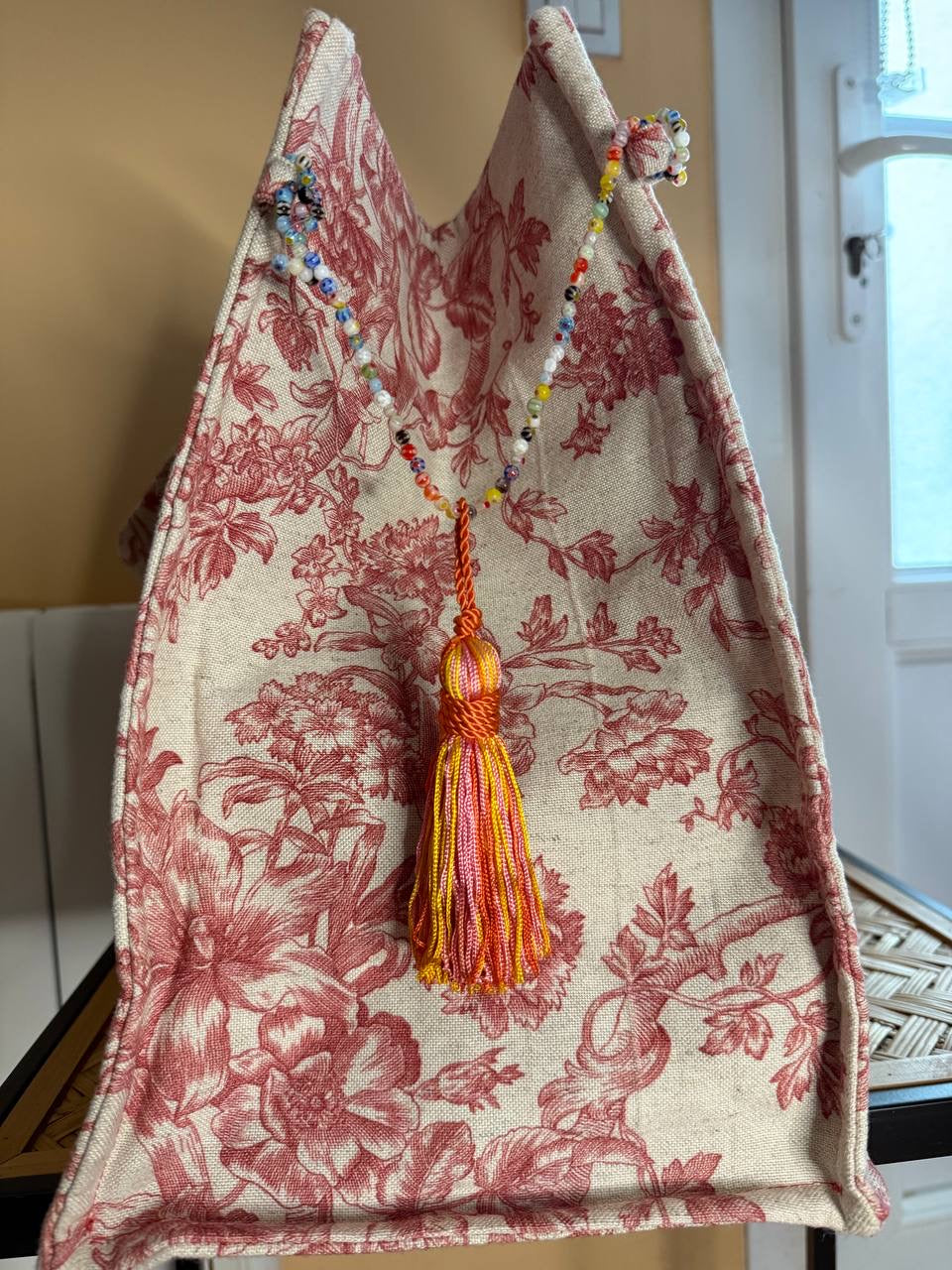 Sac Maïa XXL Fiori rouge