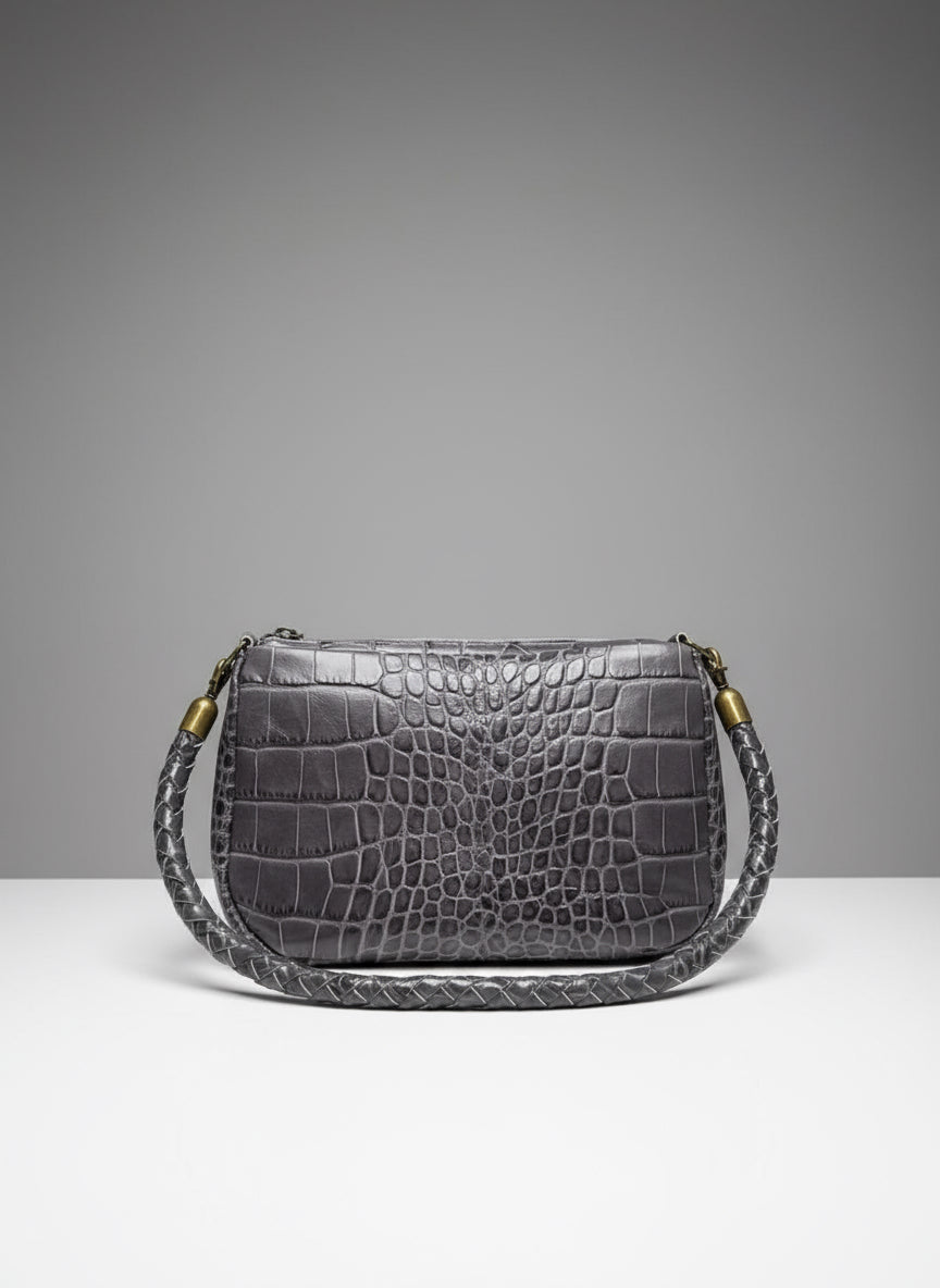 Sac Croco en cuir