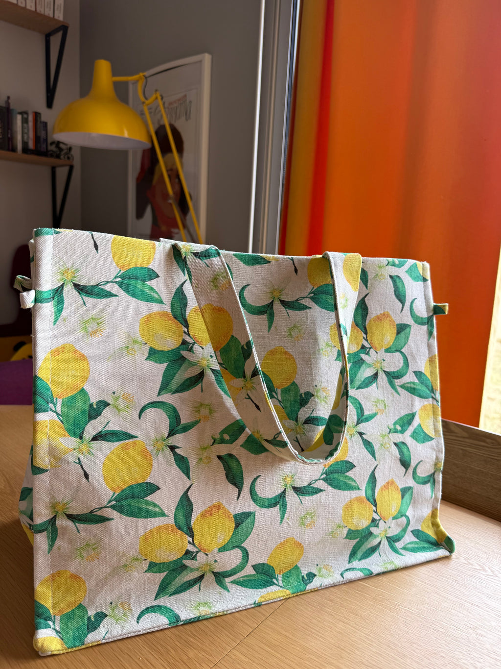 Sac Maïa XXL citrons