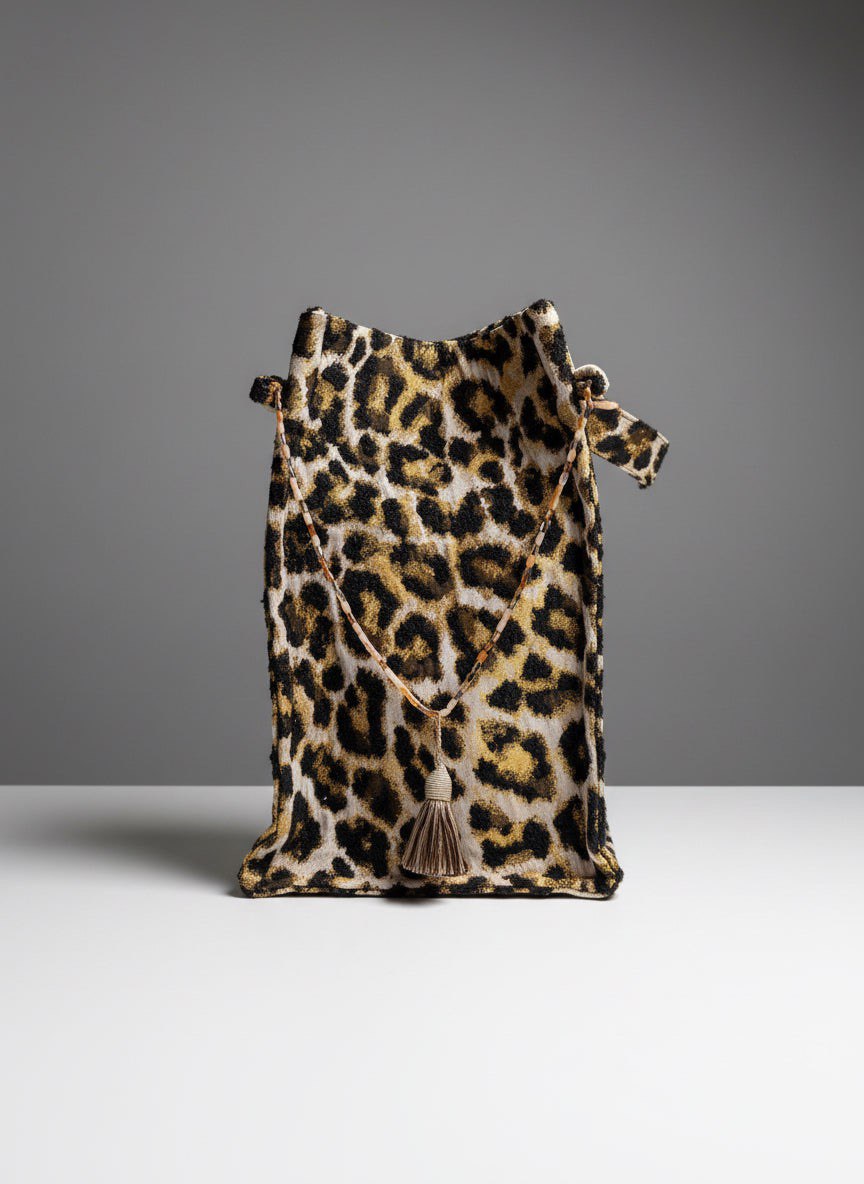 Sac grand cabas XXL léopard 🐆