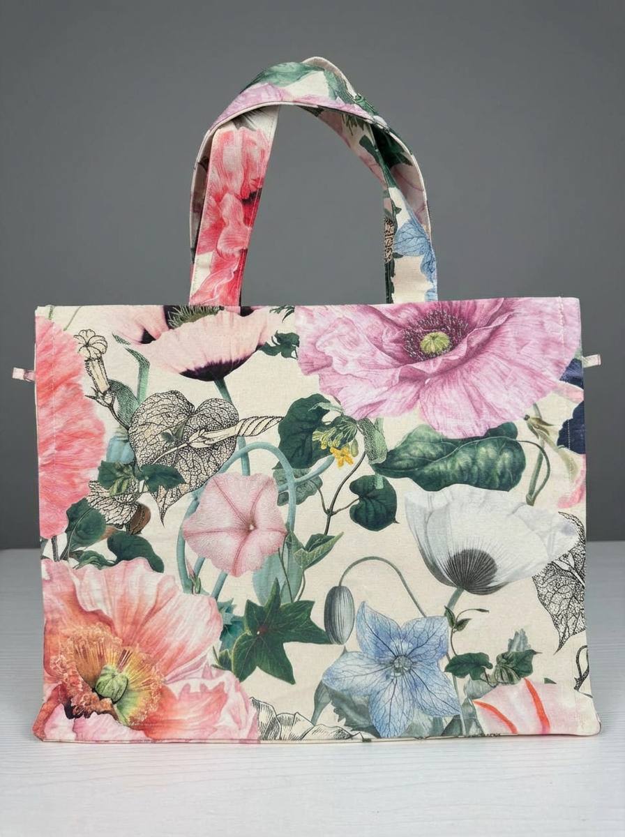 Sac Cabas XL fleuri