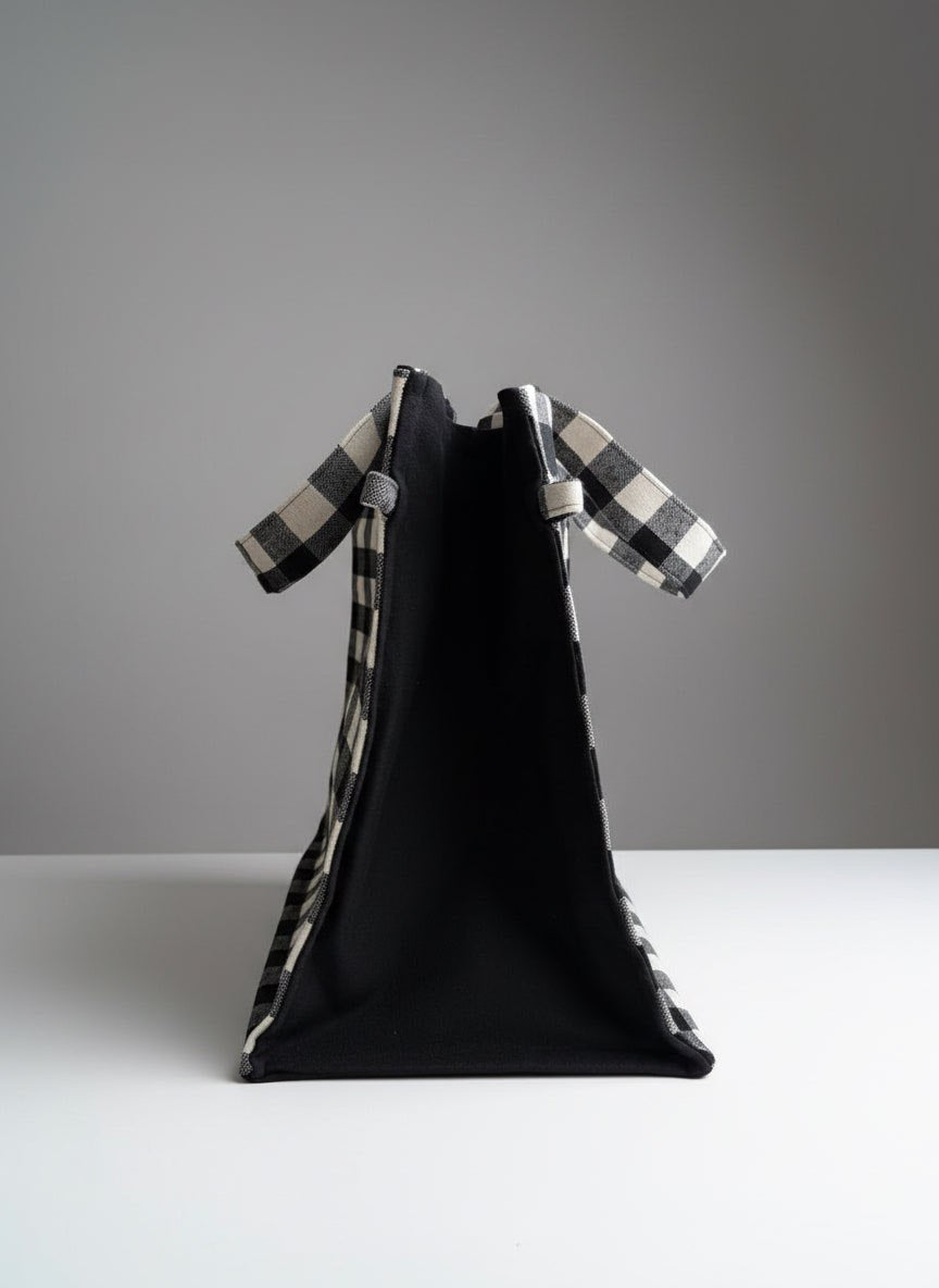 Sac Maïa XXL en vichy -30%