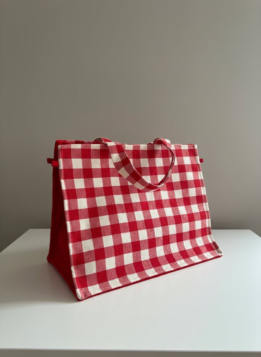 Sac Maïa XXL en vichy -30%