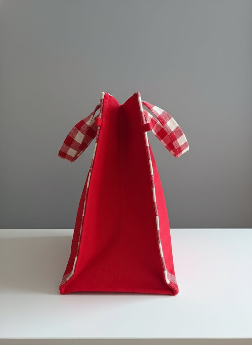 Sac Maïa XXL en vichy -30%