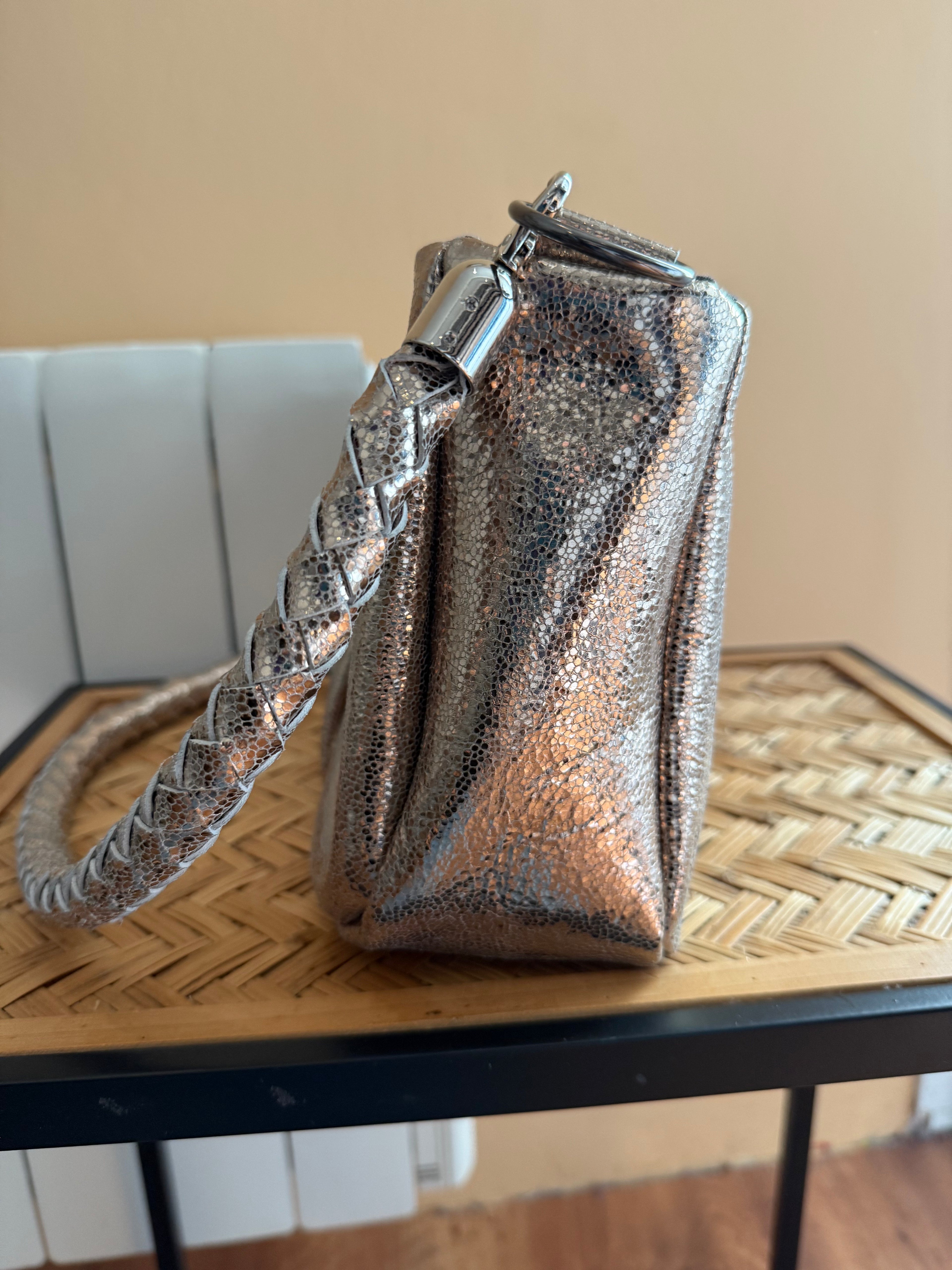 Sac Petite Maïa en cuir bronze