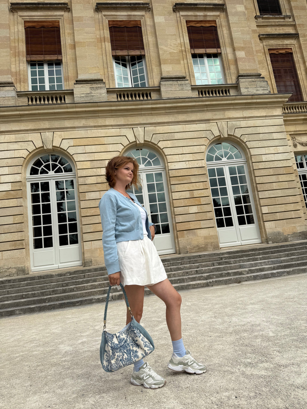 Sac Grande Maïa en bleu tendre