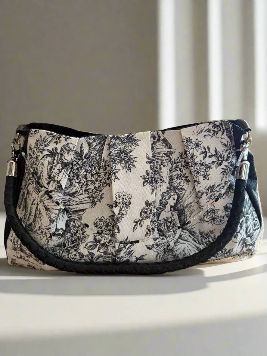 Sac Grande Maïa en noir  intemporel