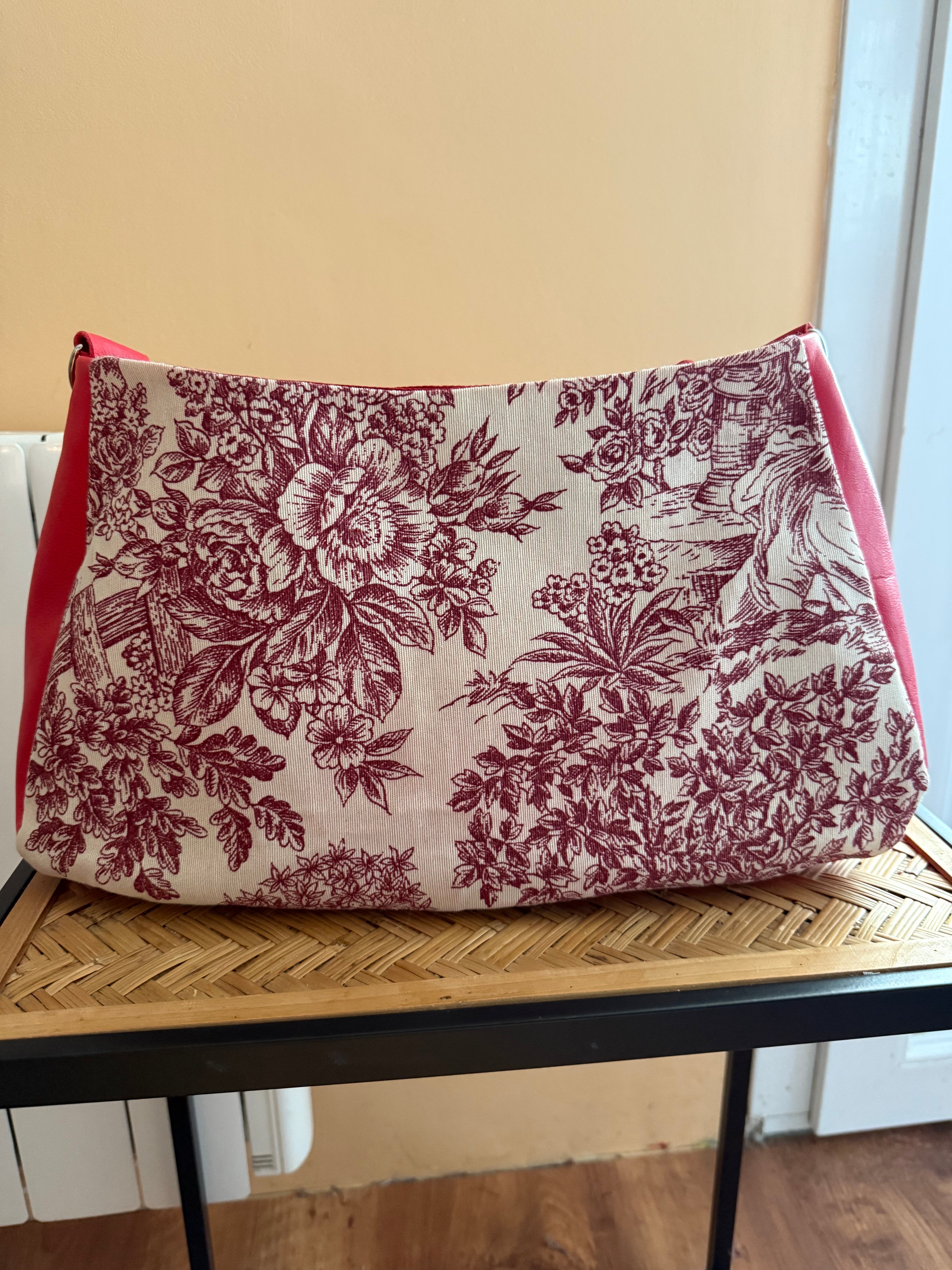 Sac Grande Maïa en rouge passion