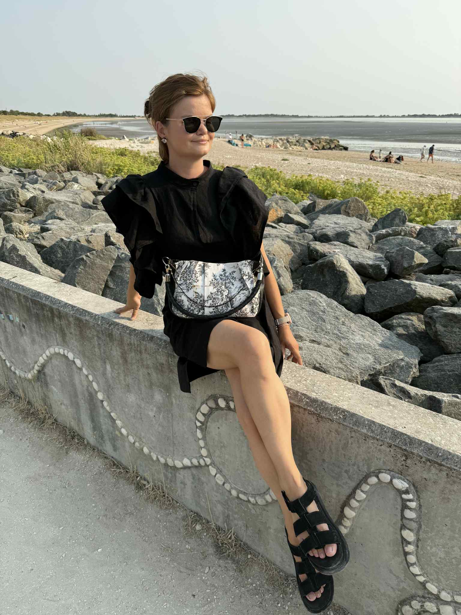 Sac Petite Maïa en noir intemporel