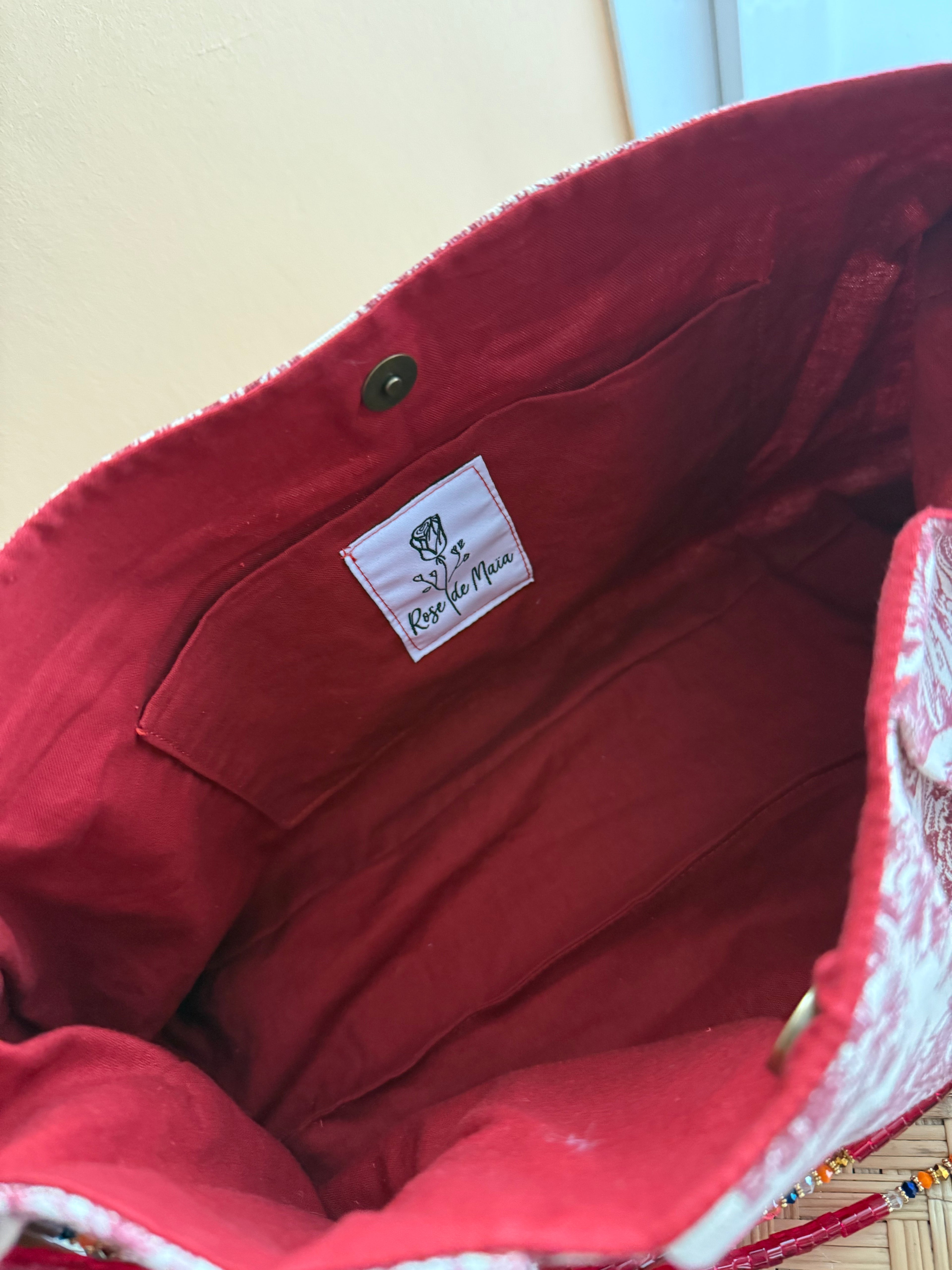 Sac Petite Maïa en rouge passion