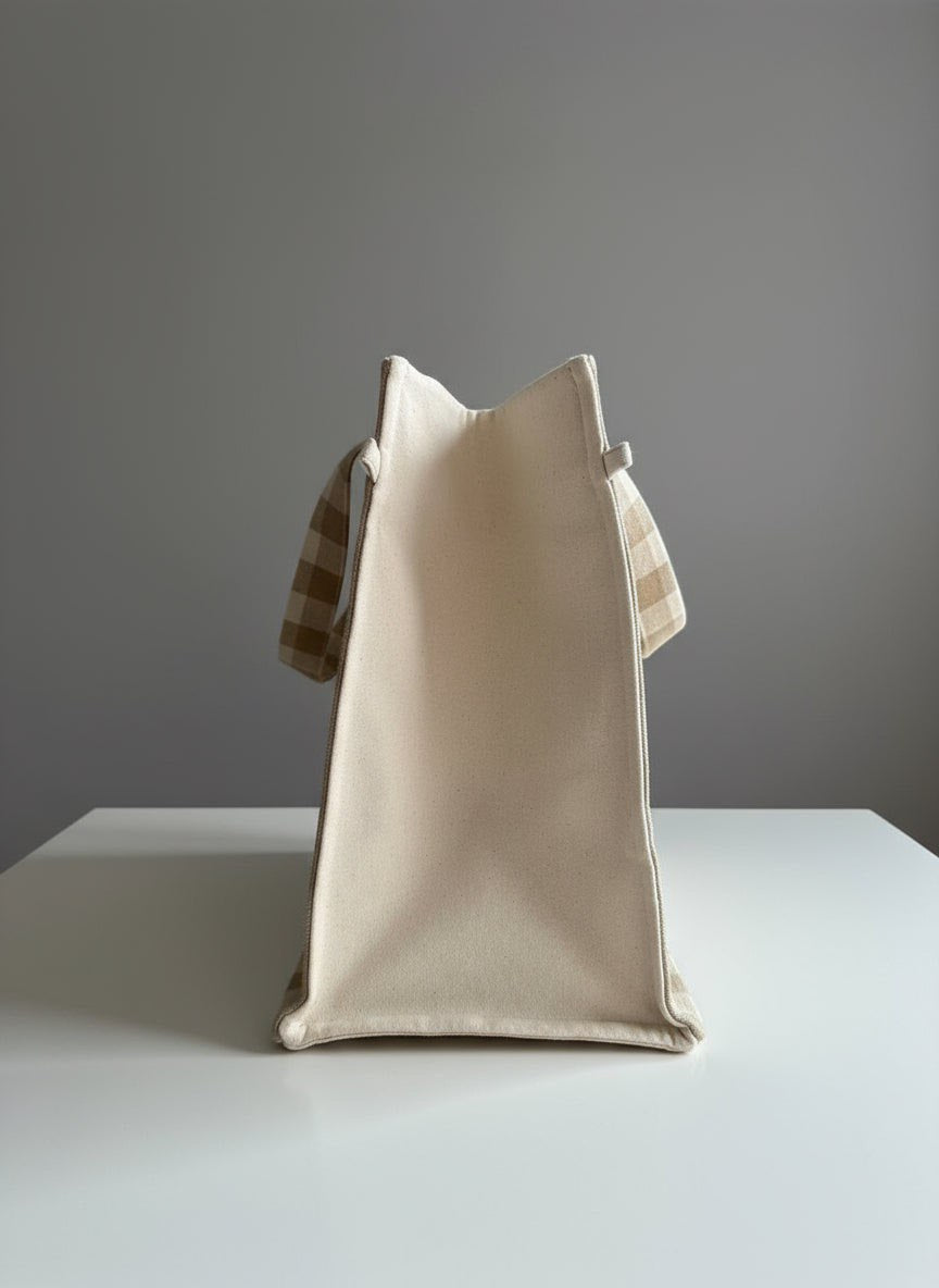 Vue de profil du cabas