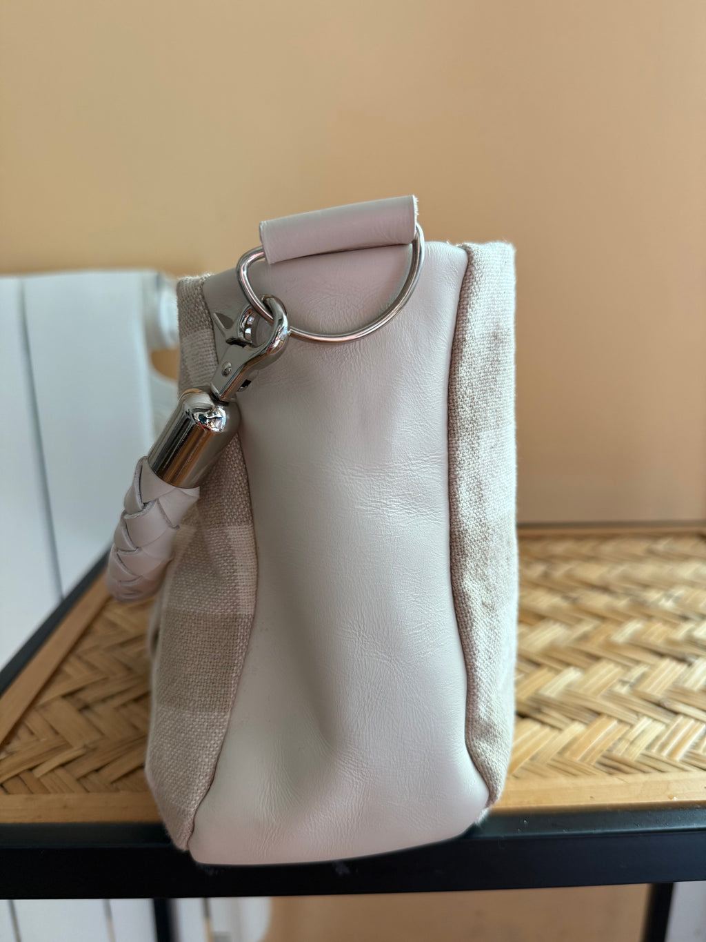 Sac Petite Maïa en vichy beige