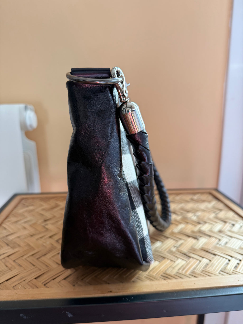 Sac Petite Maïa en vichy noir