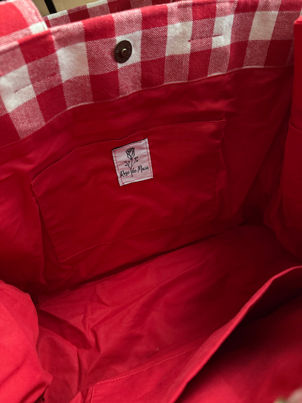Sac Maïa XXL en vichy